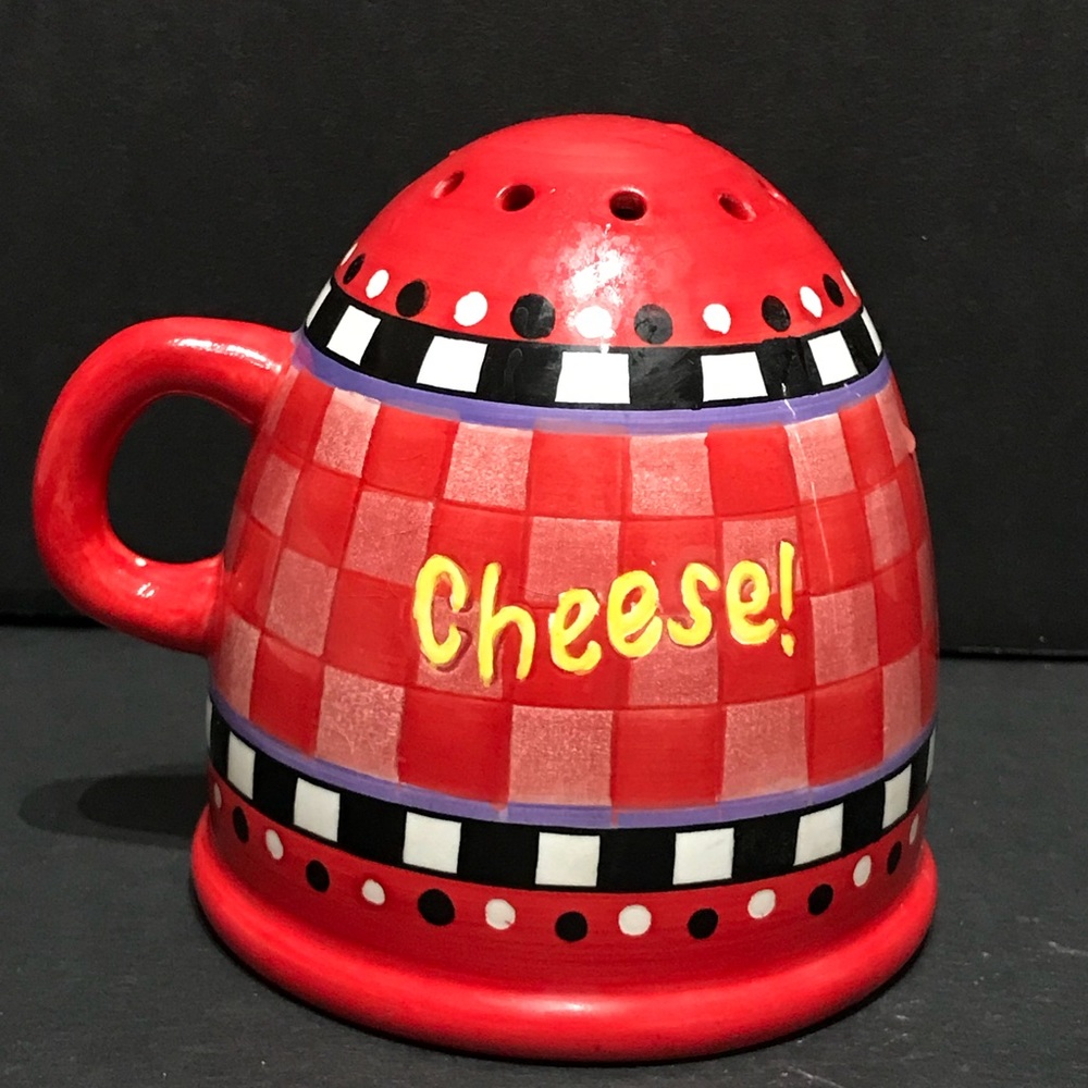 Vintage Ceramic Cheese Shaker Mary Lester Meeva by Spirit.